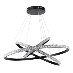 Κρεμαστό φωτιστικό οροφής LED kelvo® DIAMOND 120W 12000lm 180° AC 220-240V IP20 ρυθμιζόμενο λευκό CCT με χειριστήριο από 2700K έως 6000K ντιμμαριζόμενο μαύρο ματ 80x80x80cm Κρεμαστό φωτιστικό οροφής LED kelvo® DIAMOND 120W 12000lm 180° AC 220-240V IP20 ρυθμιζόμενο λευκό CCT με χειριστήριο από 2700K έως 6000K ντιμμαριζόμενο μαύρο ματ 80x80x80cm