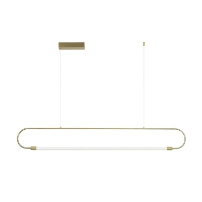 Κρεμαστό φωτιστικό οροφής LED kelvo® GLOW 15W 1500lm 360° AC 220-240V IP20 ρυθμιζόμενο λευκό CCT με χειριστήριο από 2700K έως 6000K ντιμαριζόμενο χρυσό πλατίνα 120x3x17cm Κρεμαστό φωτιστικό οροφής LED kelvo® GLOW 15W 1500lm 360° AC 220-240V IP20 ρυθμιζόμενο λευκό CCT με χειριστήριο από 2700K έως 6000K ντιμαριζόμενο χρυσό πλατίνα 120x3x17cm
