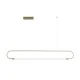 Κρεμαστό φωτιστικό οροφής LED kelvo® GLOW 15W 1500lm 360° AC 220-240V IP20 ρυθμιζόμενο λευκό CCT με χειριστήριο από 2700K έως 6000K ντιμαριζόμενο χρυσό πλατίνα 120x3x17cm Κρεμαστό φωτιστικό οροφής LED kelvo® GLOW 15W 1500lm 360° AC 220-240V IP20 ρυθμιζόμενο λευκό CCT με χειριστήριο από 2700K έως 6000K ντιμαριζόμενο χρυσό πλατίνα 120x3x17cm