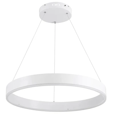Κρεμαστό φωτιστικό οροφής LED kelvo® VENOM 45W 4500lm 120° AC 220-240V IP20 ρυθμιζόμενο λευκό CCT με χειριστήριο από 2700K έως 6000K ντιμμαριζόμενο λευκό ματ 60x60x6.5cm