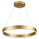 Κρεμαστό φωτιστικό οροφής LED kelvo® VENOM 45W 4500lm 120° AC 220-240V IP20 ρυθμιζόμενο λευκό CCT με χειριστήριο από 2700K έως 6000K ντιμαριζόμενο χρυσό πλατίνα 60x60x6.5cm