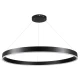 Κρεμαστό φωτιστικό οροφής LED kelvo® VENOM 75W 7500lm 120° AC 220-240V IP20 ρυθμιζόμενο λευκό CCT με χειριστήριο από 2700K έως 6000K ντιμμαριζόμενο μαύρο ματ 100x100x6.5cm KLV-101-0193