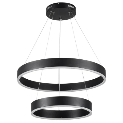 Κρεμαστό φωτιστικό οροφής LED kelvo® VENOM 75W 7500lm 120° AC 220-240V IP20 ρυθμιζόμενο λευκό CCT με χειριστήριο από 2700K έως 6000K ντιμαριζόμενο μαύρο ματ 60x60x40cm Κρεμαστό φωτιστικό οροφής LED kelvo® VENOM 75W 7500lm 120° AC 220-240V IP20 ρυθμιζόμενο λευκό CCT με χειριστήριο από 2700K έως 6000K ντιμαριζόμενο μαύρο ματ 60x60x40cm