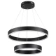 Κρεμαστό φωτιστικό οροφής LED kelvo® VENOM 75W 7500lm 120° AC 220-240V IP20 ρυθμιζόμενο λευκό CCT με χειριστήριο από 2700K έως 6000K ντιμαριζόμενο μαύρο ματ 60x60x40cm Κρεμαστό φωτιστικό οροφής LED kelvo® VENOM 75W 7500lm 120° AC 220-240V IP20 ρυθμιζόμενο λευκό CCT με χειριστήριο από 2700K έως 6000K ντιμαριζόμενο μαύρο ματ 60x60x40cm
