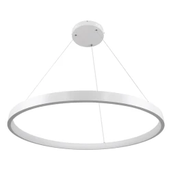 Κρεμαστό φωτιστικό οροφής LED kelvo® NEMESIS 67W 6700lm 180° AC 220-240V IP20 ρυθμιζόμενο λευκό CCT με χειριστήριο από 2700K έως 6000K ντιμμαριζόμενο λευκό ματ 80x80x4cm