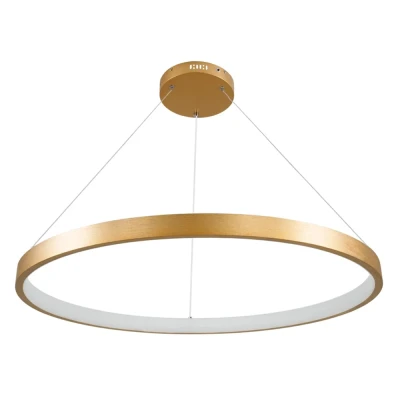Κρεμαστό φωτιστικό οροφής LED kelvo® NEMESIS 67W 6700lm 180° AC 220-240V IP20 ρυθμιζόμενο λευκό CCT με χειριστήριο από 2700K έως 6000K ντιμαριζόμενο χρυσό πλατίνα 80x80x4cm