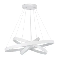 Κρεμαστό φωτιστικό οροφής LED kelvo® NEMESIS 120W 12000lm 180° AC 220-240V IP20 ρυθμιζόμενο λευκό CCT με χειριστήριο από 2700K έως 6000K ντιμμαριζόμενο λευκό ματ 80x80x80cm
