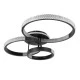 Φωτιστικό οροφής kelvo® DIAMOND LED 67W 6700lm 360° AC 220-240V IP20 ρυθμιζόμενο λευκό CCT με χειριστήριο 2700K-6000K dimmable μαύρο ματ 60x40x14cm Φωτιστικό οροφής kelvo® DIAMOND LED 67W 6700lm 360° AC 220-240V IP20 ρυθμιζόμενο λευκό CCT με χειριστήριο 2700K-6000K dimmable μαύρο ματ 60x40x14cm