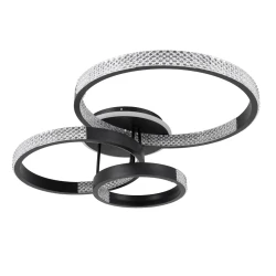Φωτιστικό οροφής kelvo® DIAMOND LED 100W 10000lm 360° AC 220-240V IP20 ρυθμιζόμενο λευκό CCT με χειριστήριο 2700K-6000K ντιμάριζομενο μαύρο ματ 80x50x20cm Φωτιστικό οροφής kelvo® DIAMOND LED 100W 10000lm 360° AC 220-240V IP20 ρυθμιζόμενο λευκό CCT με χειριστήριο 2700K-6000K ντιμάριζομενο μαύρο ματ 80x50x20cm