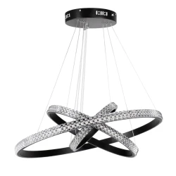 Κρεμαστό φωτιστικό οροφής LED kelvo® DIAMOND 100W 10000lm 180° AC 220-240V IP20 ρυθμιζόμενο λευκό CCT με χειριστήριο από 2700K έως 6000K ντιμμαριζόμενο μαύρο ματ 60x60x60cm Κρεμαστό φωτιστικό οροφής LED kelvo® DIAMOND 100W 10000lm 180° AC 220-240V IP20 ρυθμιζόμενο λευκό CCT με χειριστήριο από 2700K έως 6000K ντιμμαριζόμενο μαύρο ματ 60x60x60cm