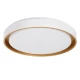 Φωτιστικό οροφής kelvo® BARCHETTA LED 72W 7200lm 120° AC 220-240V IP20 ρυθμιζόμενο λευκό CCT με χειριστήριο από 2700K έως 6000K ντιμμάριζομενο λευκό και σαμπανιζέ χρυσό ματ 48x48x8.2cm