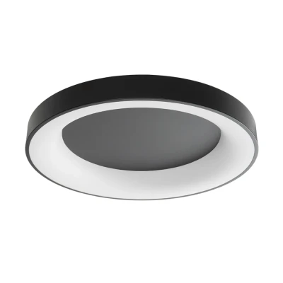 Φωτιστικό οροφής kelvo® SALEM LED 105W 10500lm 120° AC 220-240V IP20 ρυθμιζόμενο λευκό CCT με χειριστήριο από 2700K έως 6000K ντιμμάρισιμο μαύρο ματ 60x60x9.5cm