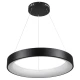 Κρεμαστό φωτιστικό οροφής LED kelvo® SALEM 105W 10500lm 120° AC 220-240V IP20 ρυθμιζόμενο λευκό CCT με χειριστήριο από 2700K έως 6000K ντιμμαριζόμενο μαύρο ματ 60x60x6cm