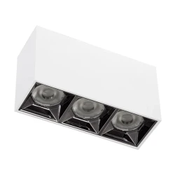 Φωτιστικό οροφής kelvo® LUMINAR Downlight σποτ LED 12W 1680lm 36° AC 220-240V IP20 φυσικό λευκό 4500K Osram SMD chip λευκό ματ 11.8x4.2x6.6cm