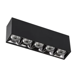 Φωτιστικό οροφής kelvo® LUMINAR Downlight σποτ LED 20W 2800lm 36° AC 220-240V IP20 φυσικό λευκό 4500K Osram SMD μαύρο ματ 19.5x4.2x6.6cm