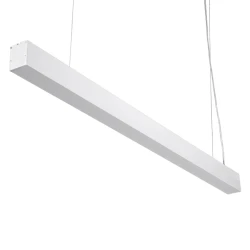 Κρεμαστό γραμμικό φωτιστικό οροφής LED kelvo® ORION 72W 7200lm 120° AC 220-240V IP20 ρυθμιζόμενο λευκό CCT με χειριστήριο από 2700K έως 6000K ντιμμαριζόμενο λευκό ματ 120x5x7.5cm Κρεμαστό γραμμικό φωτιστικό οροφής LED kelvo® ORION 72W 7200lm 120° AC 220-240V IP20 ρυθμιζόμενο λευκό CCT με χειριστήριο από 2700K έως 6000K ντιμμαριζόμενο λευκό ματ 120x5x7.5cm
