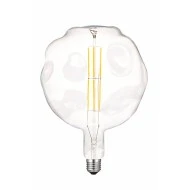 Λάμπα led filament Globe Ε27 8W 230V 2700k θερμό λευκό φως 720Lm ντιμαριζόμενη