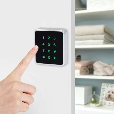 Ηλεκτροπύρος KERONG KR-S123C συνδυασμού μαύρος με keypad αφής 10 ψηφίων Ηλεκτροπύρος KERONG KR-S123C συνδυασμού μαύρος με keypad αφής 10 ψηφίων