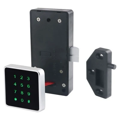 Ηλεκτροπύρος KERONG KR-S123C συνδυασμού μαύρος με keypad αφής 10 ψηφίων Ηλεκτροπύρος KERONG KR-S123C συνδυασμού μαύρος με keypad αφής 10 ψηφίων