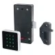 Ηλεκτροπύρος KERONG KR-S123C συνδυασμού μαύρος με keypad αφής 10 ψηφίων Ηλεκτροπύρος KERONG KR-S123C συνδυασμού μαύρος με keypad αφής 10 ψηφίων
