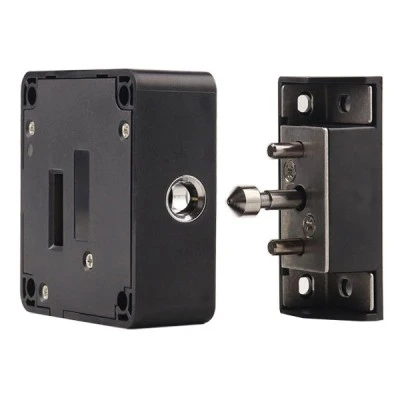 Ηλεκτροπύρος KERONG KR-S61A κρυφός μαύρος με RFID reader 3 λειτουργίες & ειδοποίηση χαμηλής τάσης