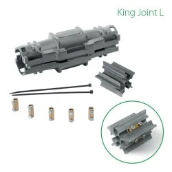 Σετ στεγανοποίησης king joint L10 προγεμισμένο με gel για καλώδια μέχρι 5 αγωγούς 0,6/1kV διάσταση 108x60mm