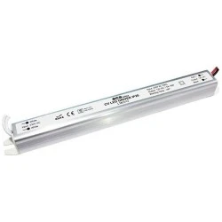 Τροφοδοτικό - led driver αλουμινίου 36W 230VAC στα 12VDC για ταινίες & λάμπες LED μη στεγανό IP20