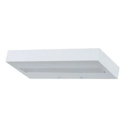 Επίτοιχο μεταλλικό λευκό ματ φωτιστικό LED SMD 1x5W 3000K θερμό φως
