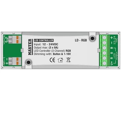 Led controller 250 Watt με RGB dimming για 3 κανάλια MASTER LD-RGB