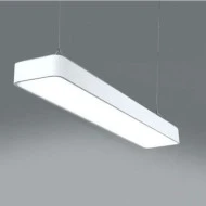 Led panel φωτιστικό λευκό επίτοιχο & κρεμαστό 30x120cm 60W 6000k ψυχρό φως 6000lm