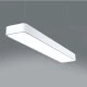 Led panel φωτιστικό λευκό επίτοιχο & κρεμαστό 30x120cm 60W 6000k ψυχρό φως 6000lm