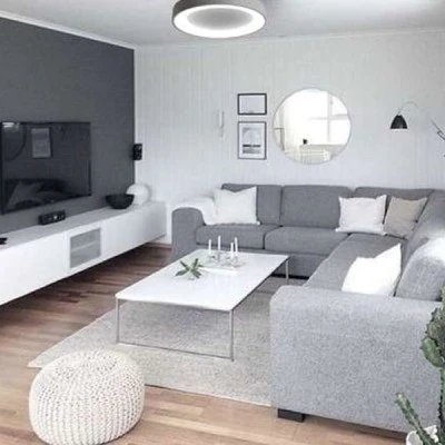 Επίτοιχο φωτιστικό Led TENERIFE 50W 220-240V AC 4500lm γκρι ντιμαριζόμενο με ασύρματο τηλεχειρισμό