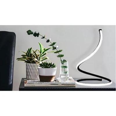Led φωτιστικό επιτραπέζιο ελατήριο 6W εναλλαγής απόχρωσης φωτός με τηλεχειρισμό 500lm