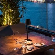 Επιτραπέζιο led φωτιστικό 2W 3000K θερμό φως επαναφορτιζόμενο εξωτερικού χώρου IP44