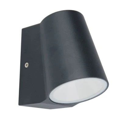 LED απλίκα εξωτερικού χώρου 6W 230V AC 3000k θερμό λευκό φως 400lm δέσμης 100° στεγανή IP54 LED απλίκα εξωτερικού χώρου 6W 230V AC 3000k θερμό λευκό φως 400lm δέσμης 100° στεγανή IP54