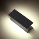 Επίτοιχο φωτιστικό LED SMD 7W 230V AC 210lm δέσμης 190° θερμό λευκό φως 3000k στεγανό IP54 30000h