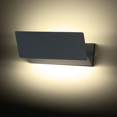 Επίτοιχο φωτιστικό LED SMD 7W 230V AC 210lm δέσμης 190° θερμό λευκό φως 3000k στεγανό IP54 30000h