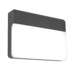 Επίτοιχο φωτιστικό LED SMD WALL LUMINAIRE 13W 230V 3000k θερμό λευκό φως 600lm δέσμης 120° IP65