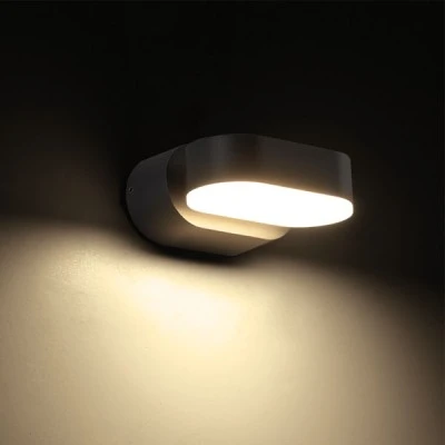 Επίτοιχο φωτιστικό LED LUMINAIRE 7W 230V 320lm δέσμης 100° θερμό λευκό φως 3000k στεγανό IP54
