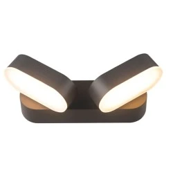 Επίτοιχο φωτιστικό LED SMD LUMINAIRE 13W 230V 3000k θερμό φως 630lm δέσμης 100° στεγανό IP54
