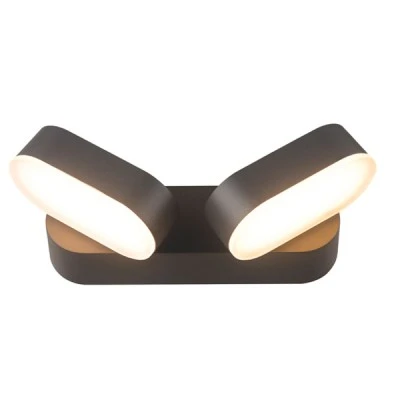 Επίτοιχο φωτιστικό LED SMD LUMINAIRE 13W 230V 3000k θερμό φως 630lm δέσμης 100° στεγανό IP54