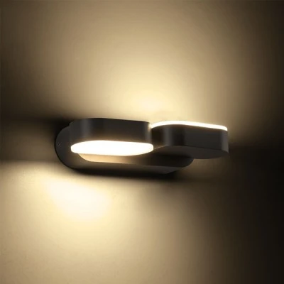 Επίτοιχο φωτιστικό LED SMD LUMINAIRE 13W 230V 3000k θερμό φως 630lm δέσμης 100° στεγανό IP54