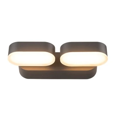 Επίτοιχο φωτιστικό LED SMD LUMINAIRE 13W 230V 3000k θερμό φως 630lm δέσμης 100° στεγανό IP54