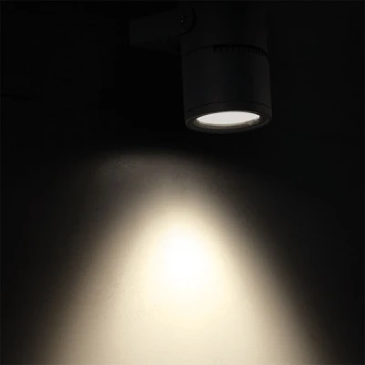 LED φωτιστικό κήπου 9W 230V AC θερμό λευκό φως 3000k 300lm δέσμης 15-50° στεγανό IP65 30000h