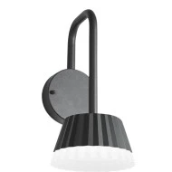 Επίτοιχο LED SMD φωτιστικό 10W 230V AC 400lm δέσμης 85° 3000k θερμό λευκό φως στεγανό IP54 30000h