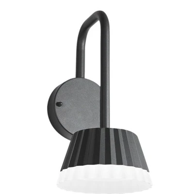 Επίτοιχο LED SMD φωτιστικό 10W 230V AC 400lm δέσμης 85° 3000k θερμό λευκό φως στεγανό IP54 30000h Επίτοιχο LED SMD φωτιστικό 10W 230V AC 400lm δέσμης 85° 3000k θερμό λευκό φως στεγανό IP54 30000h