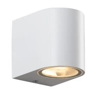 Επίτοιχο φωτιστικό απλίκα GU10 MAX.35W 230V AC λευκό ματ στεγανό IP65 εξωτερικού χώρου