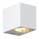 Επίτοιχο φωτιστικό απλίκα GU10 MAX.35W 230V AC λευκό ματ εξωτερικού χώρου στεγανό IP65
