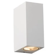 Φωτιστικό απλίκα εξωτερικού χώρου GU10 230V AC MAX.2X35W λευκή ματ στεγανή IP65