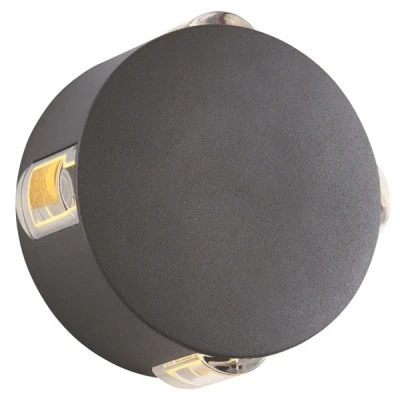 Απλίκα εξωτερικού χώρου στρόγγυλη LED HP WALL LUMINAIRE 5W 230V 3000k θερμό φως 170lm δέσμης 15° Απλίκα εξωτερικού χώρου στρόγγυλη LED HP WALL LUMINAIRE 5W 230V 3000k θερμό φως 170lm δέσμης 15°